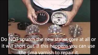 How to Build a Permanent Magnet Alternator PMA  Missouri Wind and Solar [upl. by Akenor]