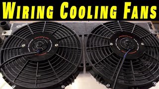 How To Wire Electric Cooling Fans with Crimp Connections [upl. by Kerred]