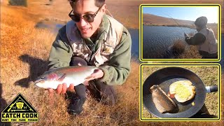 Challenging Flyfishing in Dullstroom CATCH COOK Dullstroom Mpumalanga South Africa [upl. by Prunella733]