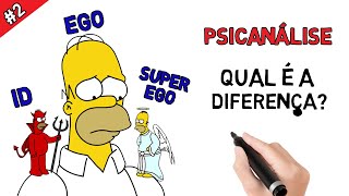 PSICANÁLISE  Uma Explicação Simples e Rápida Sobre ID EGO e SUPEREGO [upl. by Avat611]