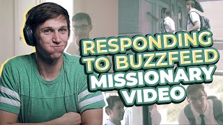 REACTION to Buzzfeed Mormon Missionary Video [upl. by Andri]