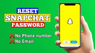 How to Recover SnapChat Account without Phone Number and Email 2025 [upl. by Niel]