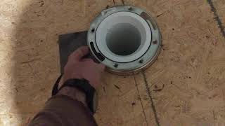 Correct Toilet Flange Installation [upl. by Slen]