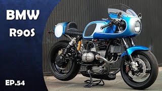 BMW R90S Motorcycle  vintage bmw bike cafe racer [upl. by Yeltrab12]