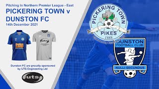 Pickering Town v Dunston FC [upl. by Lagiba]