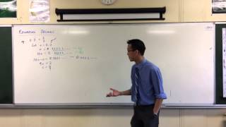 Expressing Recurring Decimals as Fractions using Algebra [upl. by Noirred]