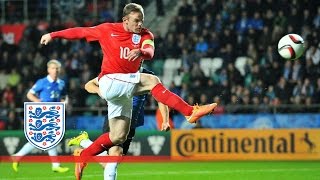 Wayne Rooneys 5 best England goals  Top Five [upl. by Ringo]