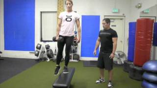 Lateral Step up  Leg Strengthening Exercise [upl. by Darin40]