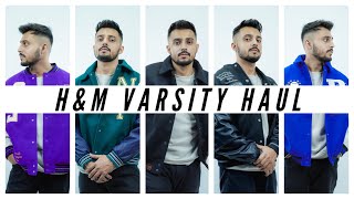 HampM Varsity Jacket HAUL 2022  My HONEST Thoughts [upl. by Nalloh]