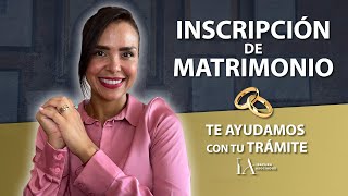 ¿CÓMO INSCRIBO MI MATRIMONIO EN ESPAÑA  ISACURA ASOCIADOS [upl. by Aribold]