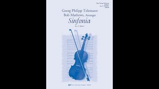 Sinfonia SO337C by Georg Philipp Telemann arranged by Bob Matthews [upl. by Libre]