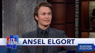 Ansel Elgort Loves His Names Anagram Legal Stoner [upl. by Martinson329]