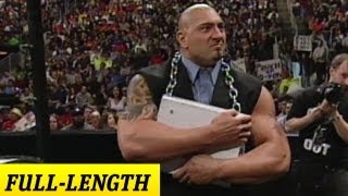 Batistas WWE Debut  May 9 2002 [upl. by Petuu]