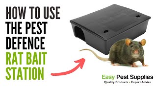 How to Use the Pest Defence Rat Bait Station [upl. by Marozas966]