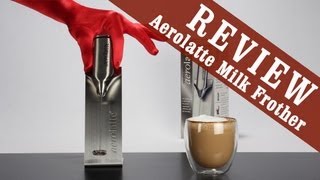 Aerolatte Milk Frother  Exclusive Review [upl. by Aynekal327]