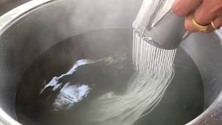 Thai Rice Flour Noodles Recipe [upl. by Bourgeois]