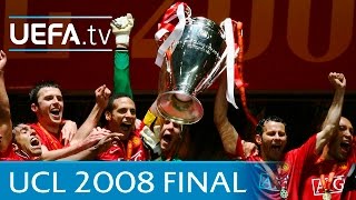 Manchester United v Chelsea 2008 UEFA Champions League final highlights [upl. by Fabrice]