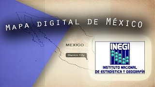 Mapa Digital de México de INEGI Descarga y primero pasos [upl. by Bruis664]