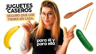 JUGUETES SEXUALES CASEROS 🥢 Las mejores y peores opciones [upl. by Aihsein]