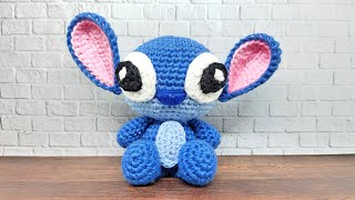 STITCH  HOW TO CROCHET  AMIGURUMI TUTORIAL [upl. by Inahpets683]