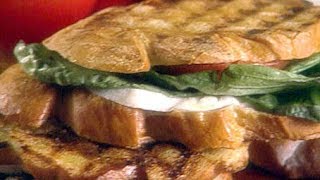 How to Make Giada De Laurentiis Perfect Panini Sandwich  Food Network [upl. by Phila]