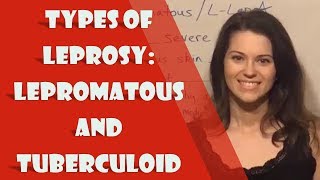 Types of Leprosy Lepromatous and Tuberculoid [upl. by Nosam]