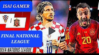 FINAL Croacia vs España Nations League 2023 [upl. by Rech]