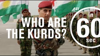 Who are the Kurds  IN 60 SECONDS [upl. by Lhadnek]