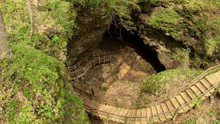 Maquoketa Caves State Park  Iowa By Air [upl. by Asenej969]