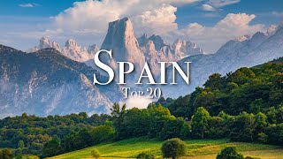 Top 20 Places To Visit In Spain [upl. by Orhtej966]