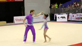 Gymnastics MIAC 2014 Junior MxP Balance POR GCP [upl. by Durand]