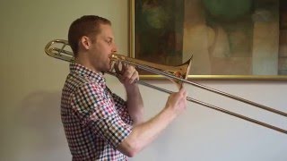 A Flat Major Scale  Trombone [upl. by Aidualc]