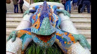 A tour around Park Güell  Barcelona Spain  GoPro HD [upl. by Siuol]