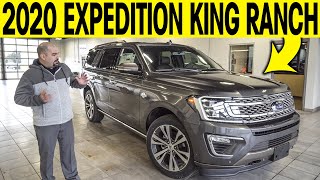 2020 Ford Expedition King Ranch  FIRST LOOK HD Towing Package [upl. by Ranzini]