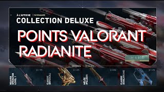 VALORANT  La boutique  radianite et points valorant [upl. by Nylarej]