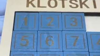 Playing klotski puzzle [upl. by Duomham]