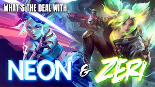 Whats the deal with Zeri and Neon  character review League of Legends [upl. by Fatma]