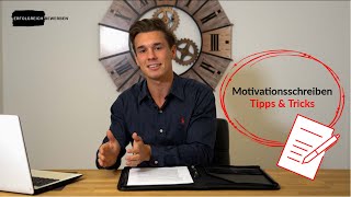 Motivationsschreiben  Tipps amp Tricks [upl. by Ijar]