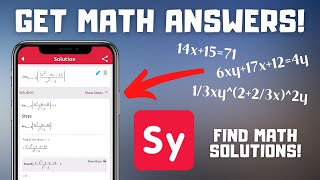 How to Get the Answer to ANY Math Problem  Find Math Solutions 2025 [upl. by Aisyla]