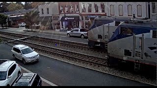 AMTRAK RACE 3 CAMERAS ASHLAND VA [upl. by Blunt713]