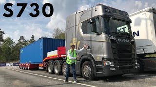 2019 SCANIA S730 8x4 Test Drive amp New SCANIA P320 Hybrid Truck [upl. by Relda]