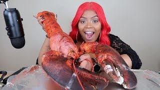 GIANT 15LB LOBSTER MUKBANG [upl. by Salita]