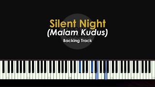 Piano Karaoke  Silent Night Malam Kudus  KJ 92 [upl. by Kopans]