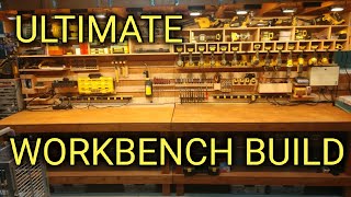 ULTIMATE DIY WORKBENCH BUILD [upl. by Orlene37]