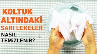 Koltuk Altındaki Sarı Lekeler Nasıl Temizlenir [upl. by Ahsetal478]