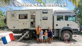 Présentation Camion Man 4X4 Aménagé  Famille Nesta [upl. by Assecnirp]