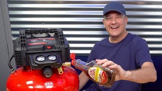 🥞 Craftsman 6 gal Air Compressor How to Use [upl. by Knepper204]