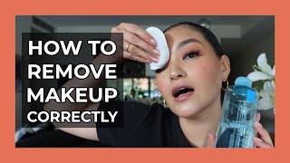 How to remove makeup properly In 5 Minutes [upl. by Milo]