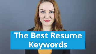 How to Pick the Best Keywords for Your Resume 5Step Tutorial [upl. by Burnley578]