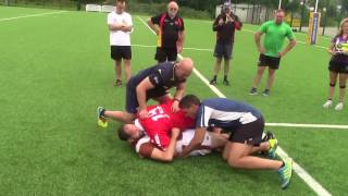 Ruck defence drills [upl. by Schnurr]